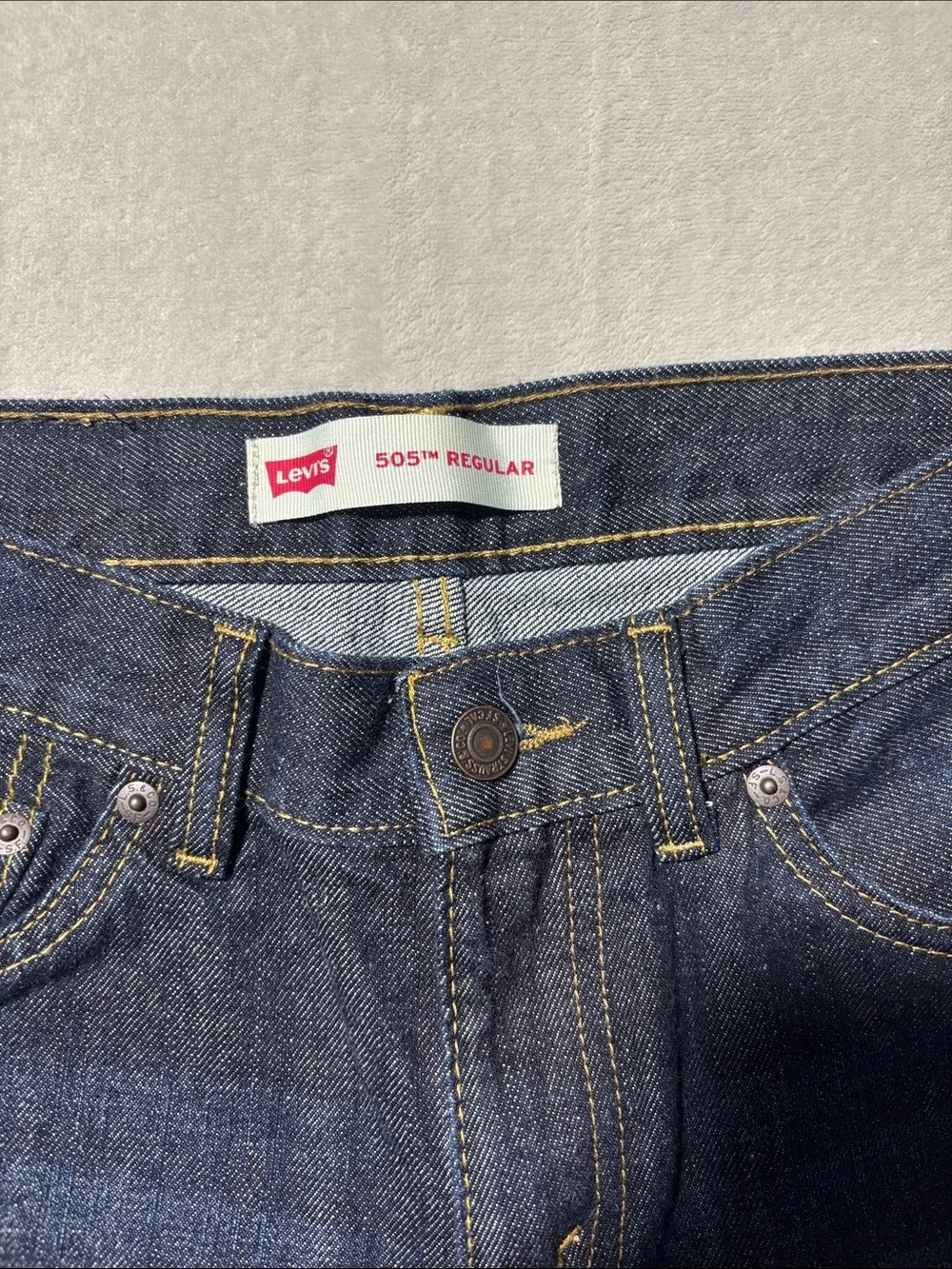Levi's Men's Slim Straight Jeans in Deep Indigo